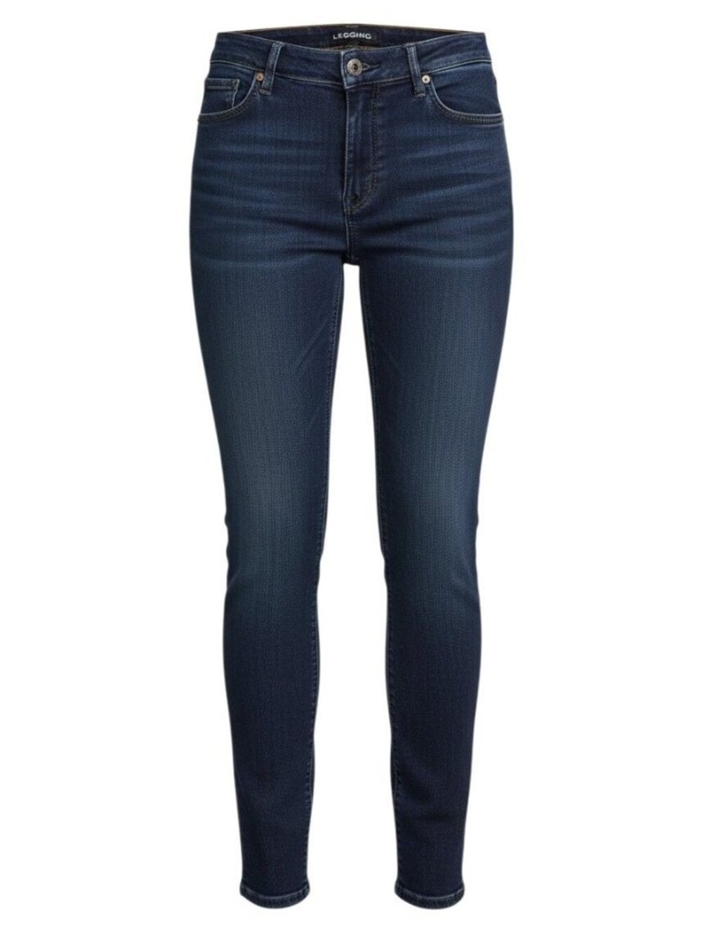 Low Rise Skinny Legging Jeans By New York & Company Size 12 Dark Wash